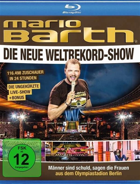 Cover for Mario Barth · Weltrekord-show: Männer Sind Schuld,sagen Die fra (Blu-ray) (2014)