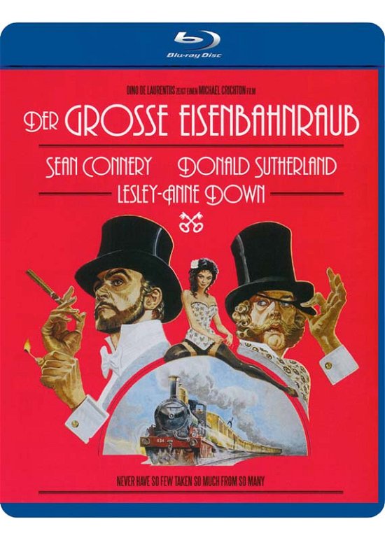 Cover for Der Grosse Eisenbahnraub (Blu-ray) (2018)