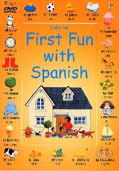 Cover for First Fun with Spanish · Usborne - First Fun With Spanish (DVD) (2004)