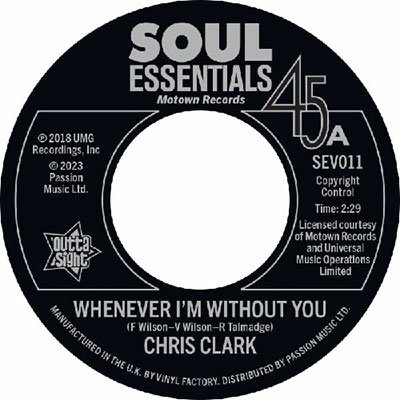Cover for Temptations · Whenever I'm Without You / All I Need is You to (7&quot;) (2023)