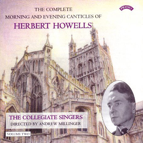 Cover for Collegiate Singers / Millinger / Moorhouse · Herbert Howells: Complete Morning &amp; Evening Services - Volume 2 (CD) (2018)