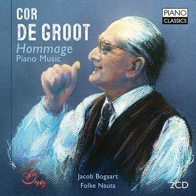 Cor De Groot: Hommage Piano Music - Nauta, Folke & Jacob Bogaart - Música - BRILLIANT CLASSICS - 5029365102599 - 2 de dezembro de 2022