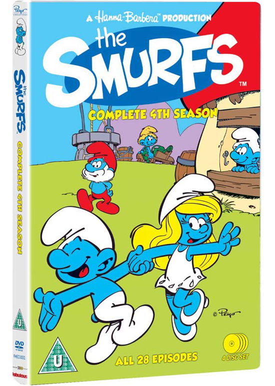 Cover for The Smurfs Season Four (DVD) (2013)