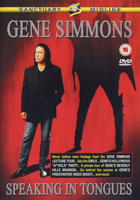 Gene Simmons  Speaking in Tongues - Gene Simmons  Speaking in Tongues - Películas - Pop Strategic Marketing - 5050749502599 - 17 de junio de 2008