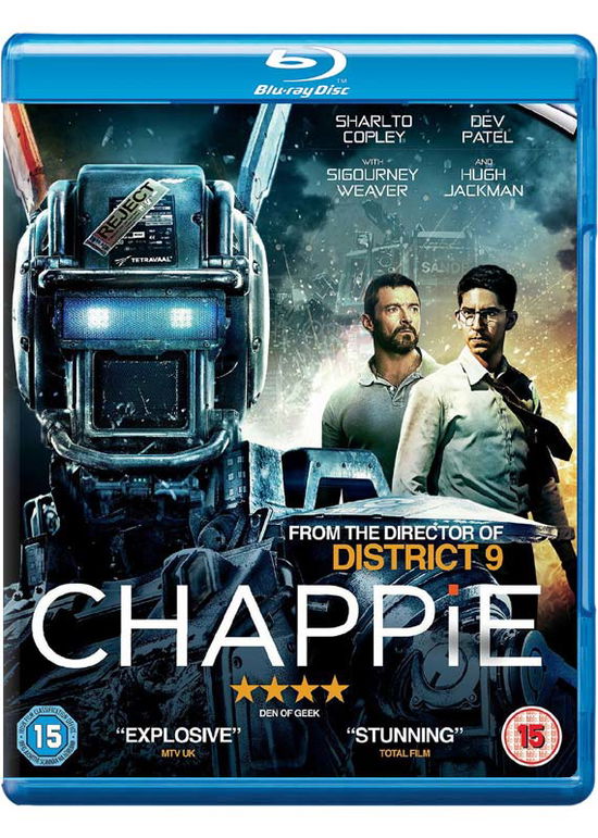 Cover for Chappie [edizione: Regno Unito · Chappie (Blu-ray) (2015)