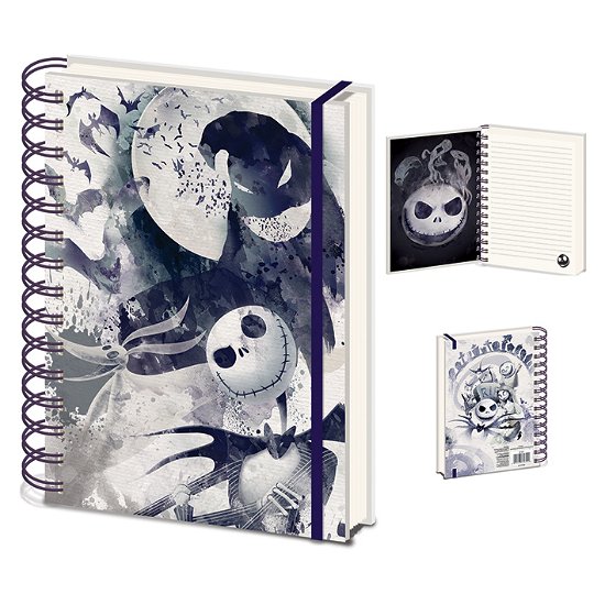 Nightmare Before Christmas (Water Colour) A5 Wiro Notebook - A5 Notebooks - Livres - PYRAMID INTERNATIONAL - 5051265726599 - 26 octobre 2023