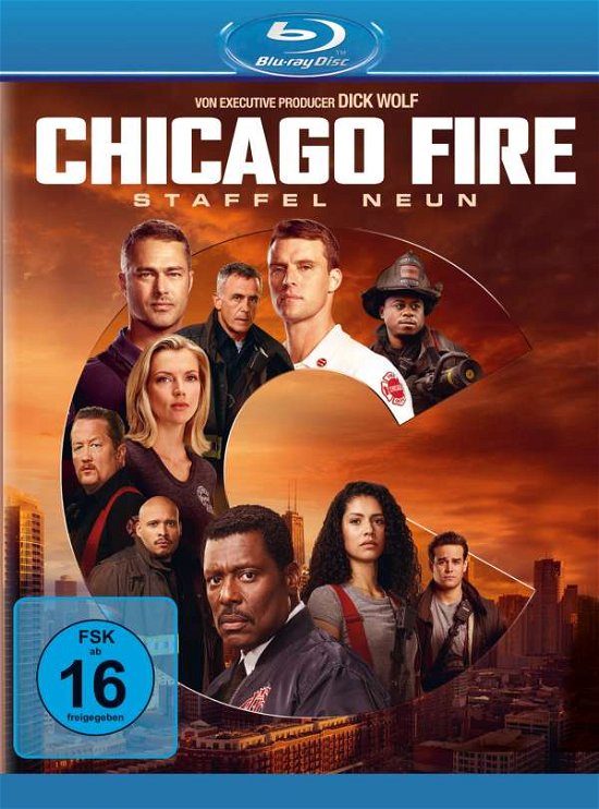 Chicago Fire - Staffel 9 - Jesse Spencer,taylor Kinney,lauren German - Elokuva -  - 5053083238599 - keskiviikko 20. lokakuuta 2021
