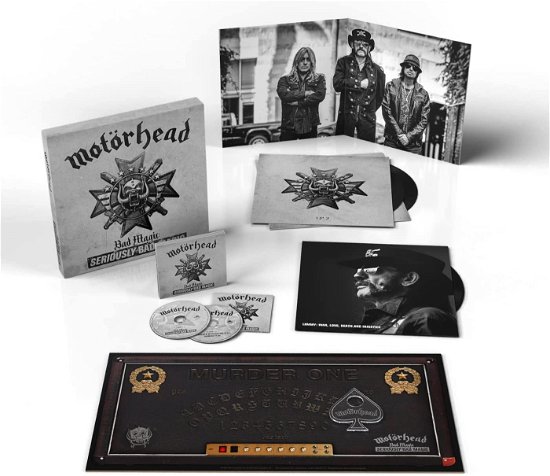Cover for Motörhead · Bad Magic: Seriously Bad Magic (LP/CD/BUCH) [Deluxe Box Set edition] [Box set] (2023)