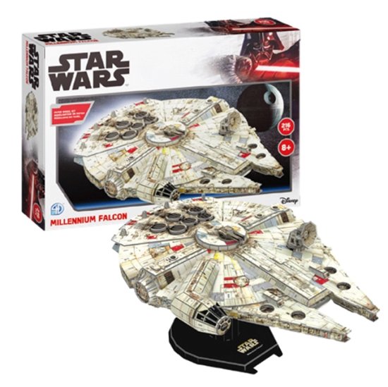 Cover for Star Wars · Star Wars Millennium Falcon (216Pc) 3D Jigsaw Puzzle (Puslespil) (2022)