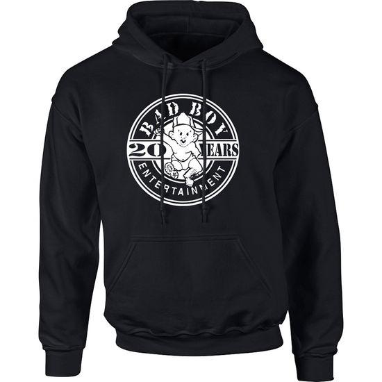 Biggie Smalls Unisex Pullover Hoodie: Bad Boy 20 Years - Biggie Smalls - Merchandise - Brands In Ltd - 5056170610599 - 