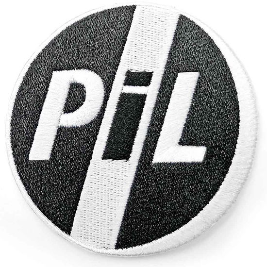 PIL (Public Image Ltd) Standard Woven Patch: Circle Logo - PIL (Public Image Ltd) - Merchandise -  - 5056368624599 - 