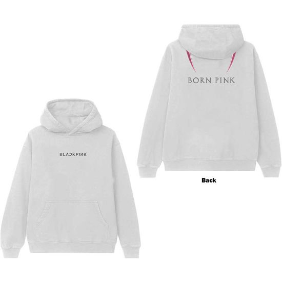 Cover for BlackPink · BlackPink Unisex Pullover Hoodie: Born Pink (Back Print) (Hoodie) [size M]