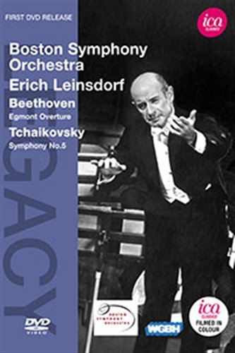 Cover for Erich Leinsdorfboston So · Symphony No5Egmont Overture (DVD) (2012)