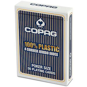 COPAG? Plastik Poker Jumbo Index blau - ASS COPAG? - Plastik Poker Jumbo Index blau - Gadżety - Cartamundi - 5411068640599 - 31 sierpnia 2018