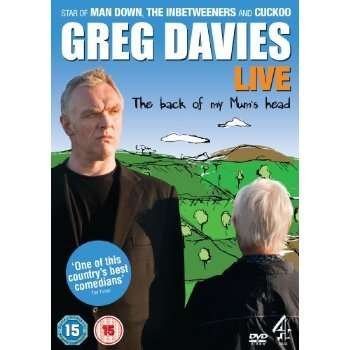 Cover for Greg Davies Live 2013 · Greg Davies   The Back Of My Mum's Head (DVD) (2013)