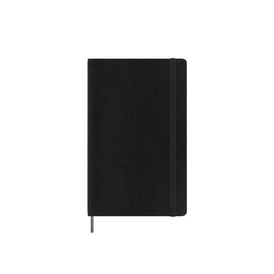 Cover for Moleskine · Moleskine 2025 18-Month Weekly Large Softcover Notebook: Black (Taschenbuch) (2024)