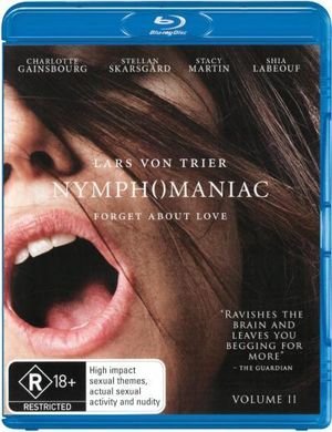 Nymphomaniac: Volume 2 - Charlotte Gainsbourg - Film - PARAMOUNT - 9324915042599 - 25. juni 2014