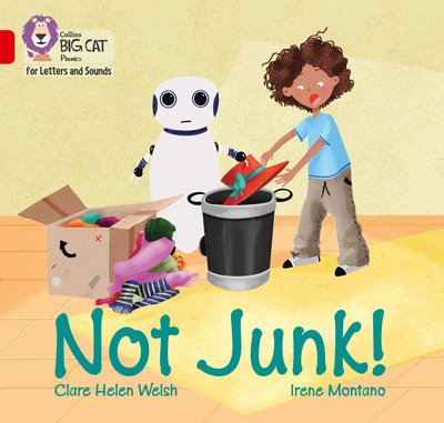 Cover for Clare Helen Welsh · Not Junk!: Band 02a/Red a - Collins Big Cat Phonics for Letters and Sounds (Paperback Book) (2020)