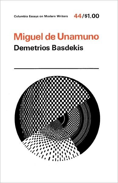Cover for Demetrios Basdekis · Miguel De Unamuno (Paperback Book) (1970)