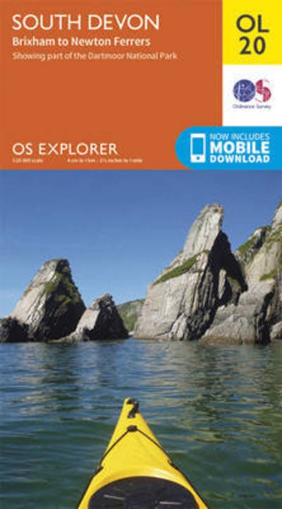 Cover for Ordnance Survey · South Devon, Brixham to Newton Ferrers - OS Explorer Map (Map) [May 2015 edition] (2015)