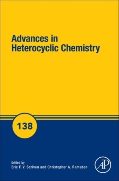 Cover for Eric Scriven · Advances in Heterocyclic Chemistry - Advances in Heterocyclic Chemistry (Hardcover Book) (2022)