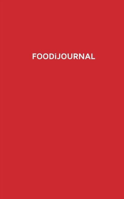 Cover for Foodijournal · FoodiJournal (Paperback Bog) (2020)