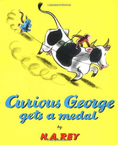 Cover for Rey · Curious George Gets a Medal (Paperback Book) (1974)