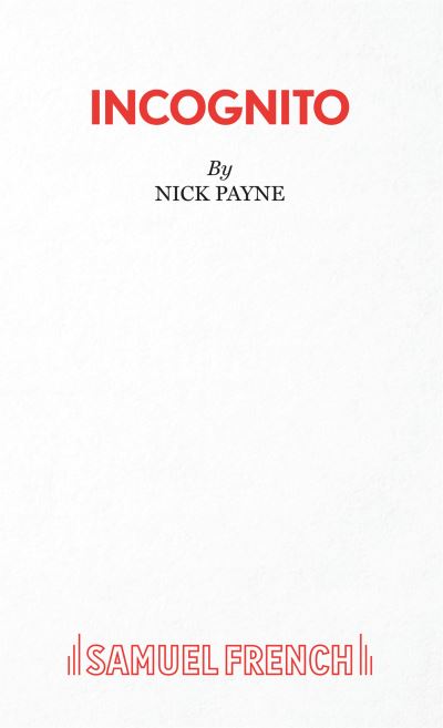 Cover for Nick Payne · Incognito (Paperback Book) (2020)