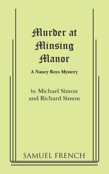 Cover for Michael Simon · Murder at Minsing Manor (Book) (2023)