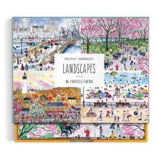 Cover for Galison · Michael Storrings Landscapes Blank Greeting Card Assortment (Postkarten) (2024)