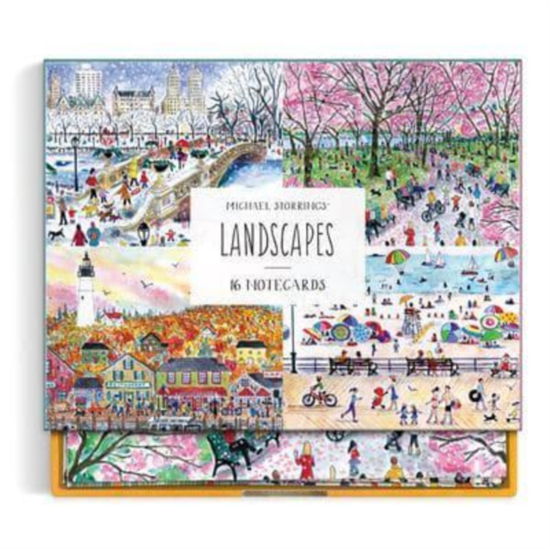 Cover for Galison · Michael Storrings Landscapes Blank Greeting Card Assortment (Postkort) (2024)