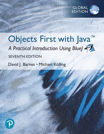 Cover for David Barnes · Objects First with Java: A Practical Introduction Using BlueJ, Global Edition (Paperback Book) (2025)