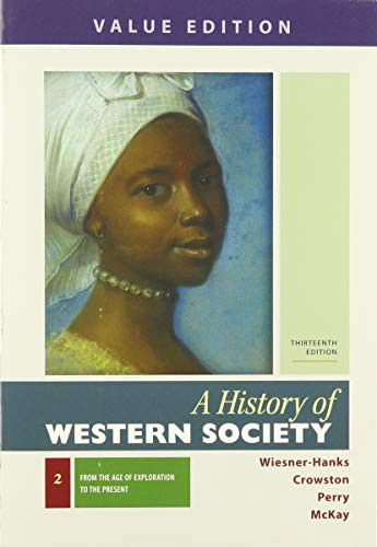 Cover for Merry E. Wiesner-Hanks · A History of Western Society, Value Edition, Volume 2 &amp; LaunchPad for A History of Western Society (Paperback Book) (2019)