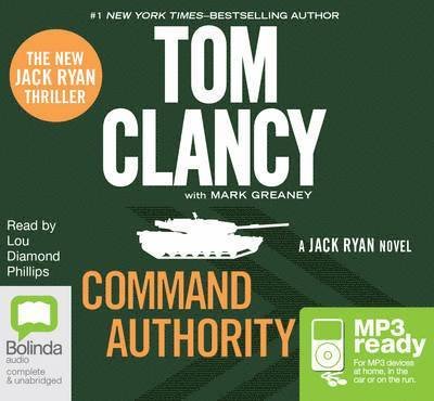 Cover for Tom Clancy · Command Authority - Jack Ryan (Hörbok (MP3)) [Unabridged edition] (2013)