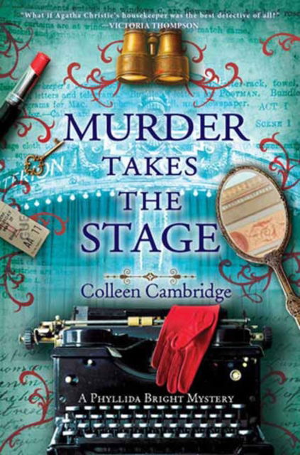 Cover for Colleen Cambridge · Murder Takes the Stage (Inbunden Bok) (2024)