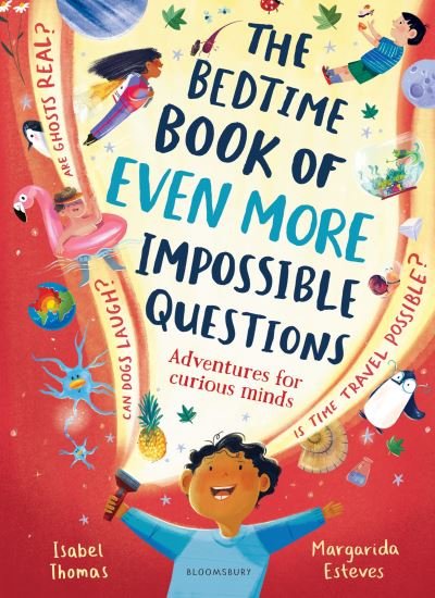 Cover for Isabel Thomas · The Bedtime Book of EVEN MORE Impossible Questions (Inbunden Bok) (2024)