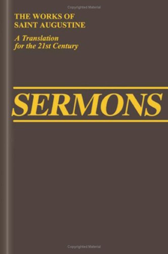 Cover for Saint Augustine · Sermons 230-272 (Iii/7) (Works of Saint Augustine) (Hardcover Book) [Edmund Hill O.p. (Translator) edition] (1993)