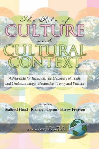 Cover for Et Al Satfford Hood (Editor) · The Role of Culture and Cultural Context in Evaluation: A Mandate for Inclusion, the Discovery of Truth and Understanding - Evaluation &amp; Society (Hardcover Book) (2005)