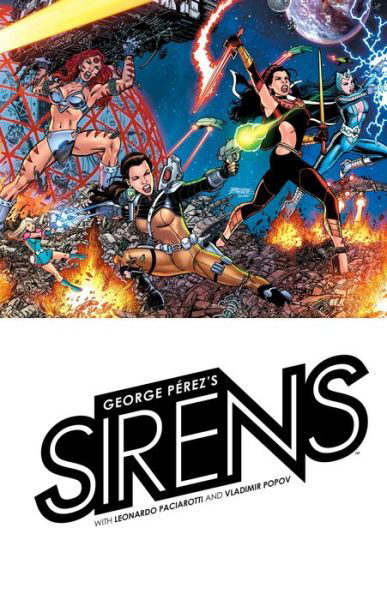 Cover for George Perez · George Perez's Sirens (Hardcover Book) (2018)