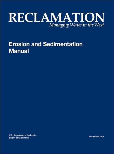 Cover for U.s. Department of the Interior · Erosion and Sedimentation Manual (Hardcover Book) (2011)