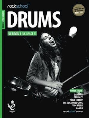 Cover for Hal Leonard Corp. · Rockschool Drums Grade 3 Book / Online Audio (N/A) (2021)