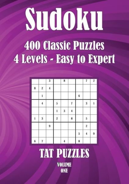 Cover for Tat Puzzles · Sudoku: 400 Classic Puzzles 4 Levels - Easy to Expert - Sudoku 400 (Paperback Bog) (2020)