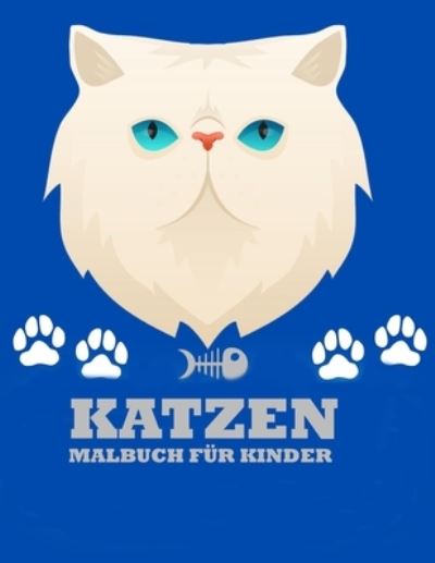 Cover for Deeasy B · Katzen Malbuch fur Kinder (Paperback Book) (2021)