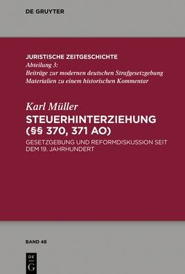 Cover for Müller · Steuerhinterziehung (§§ 370,371 (Book) (2018)
