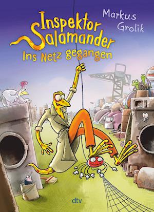 Cover for Markus Grolik · Inspektor Salamander – Ins Netz gegangen (Book) (2024)