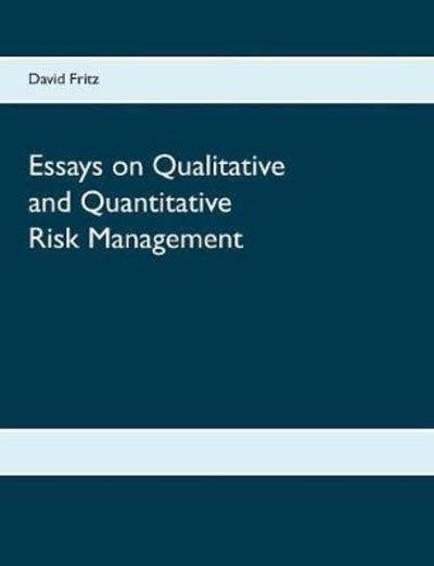 Essays on Qualitative and Quantit - Fritz - Książki -  - 9783746096599 - 9 lutego 2018