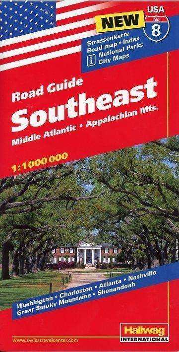 Cover for Hallwag International · Southeast (Book) (2001)