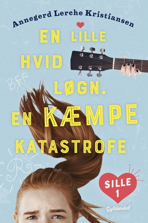 Cover for Annegerd Lerche Kristiansen · Sille: Sille 1 - En lille hvid løgn. En KÆMPE katastrofe (Hæftet bog) [1. udgave] (2019)