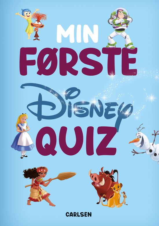 Cover for Alexander Grevy; Hannah Jeppesen · Min første Disney-quiz (Bound Book) [1º edição] (2025)
