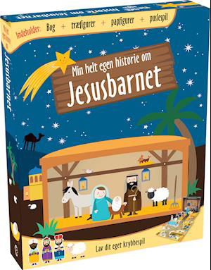 Cover for Min helt egen historie om Jesusbarnet (Gebundesens Buch) [1. Ausgabe] (2019)